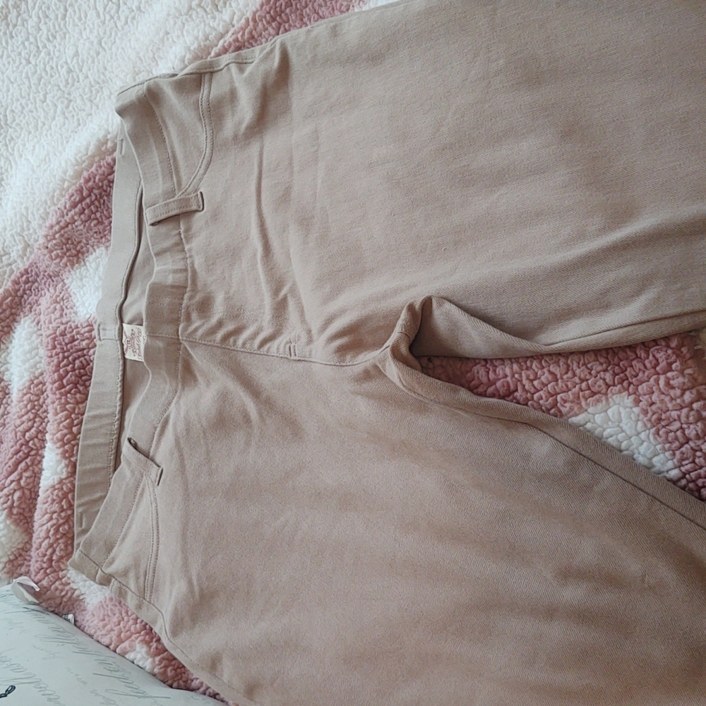 Beige jeggings